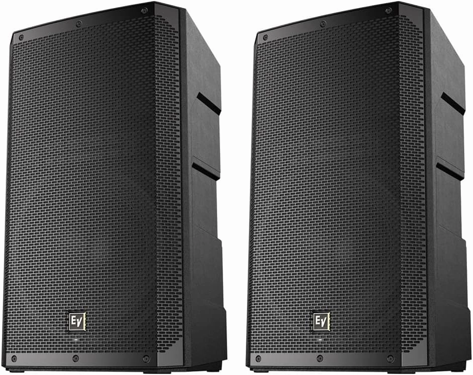 Electro-Voice ELX200-15P 15" 1200W 2-Way Powered Loudspeaker (Pair) Bundle