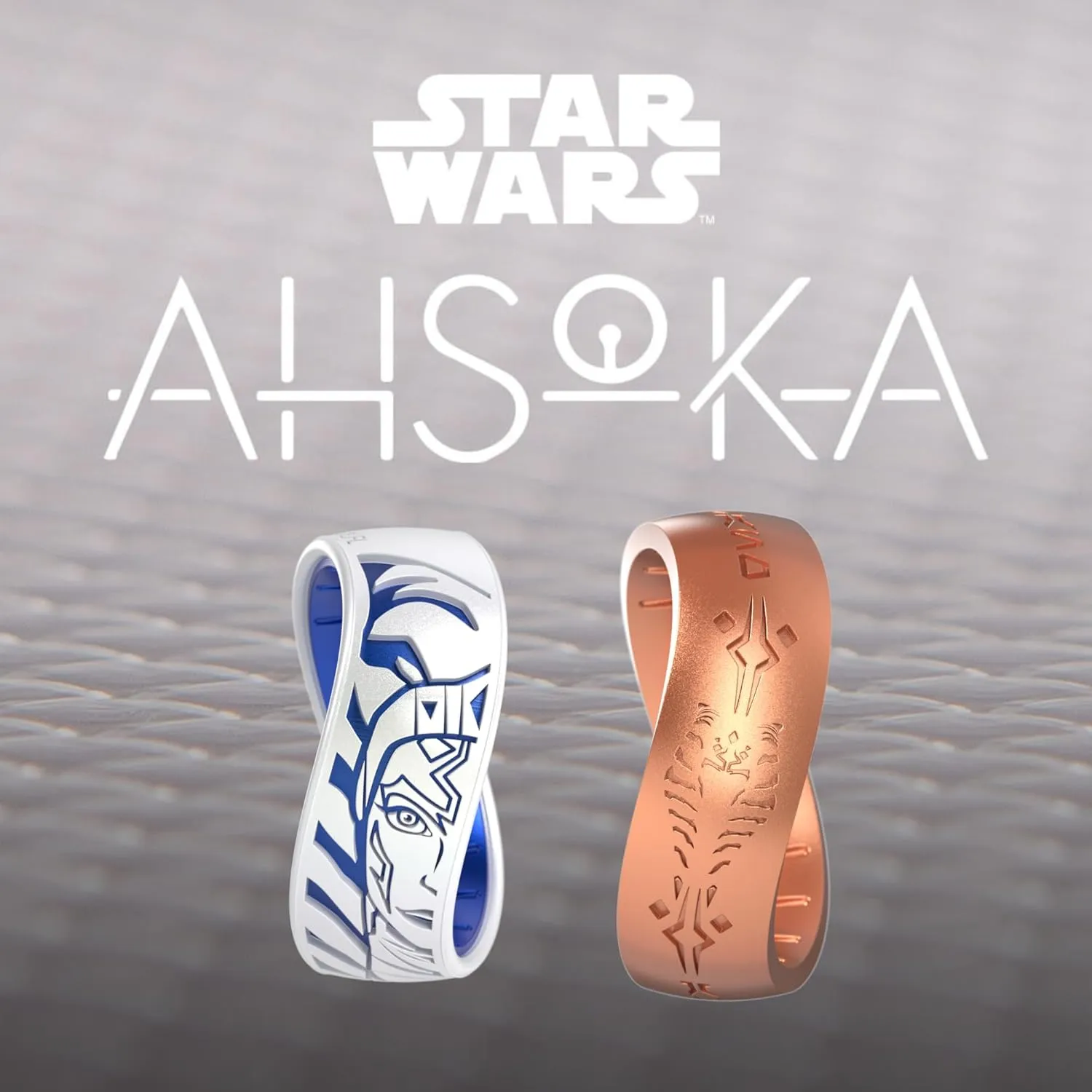 Enso Rings Etched Star Wars - Classic Silicone Ring - Comfortable and Flexible Design