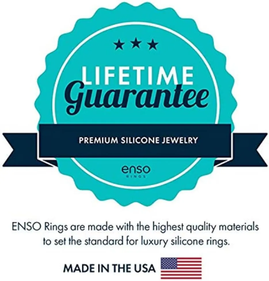 Enso Rings Etched Star Wars - Classic Silicone Ring - Comfortable and Flexible Design