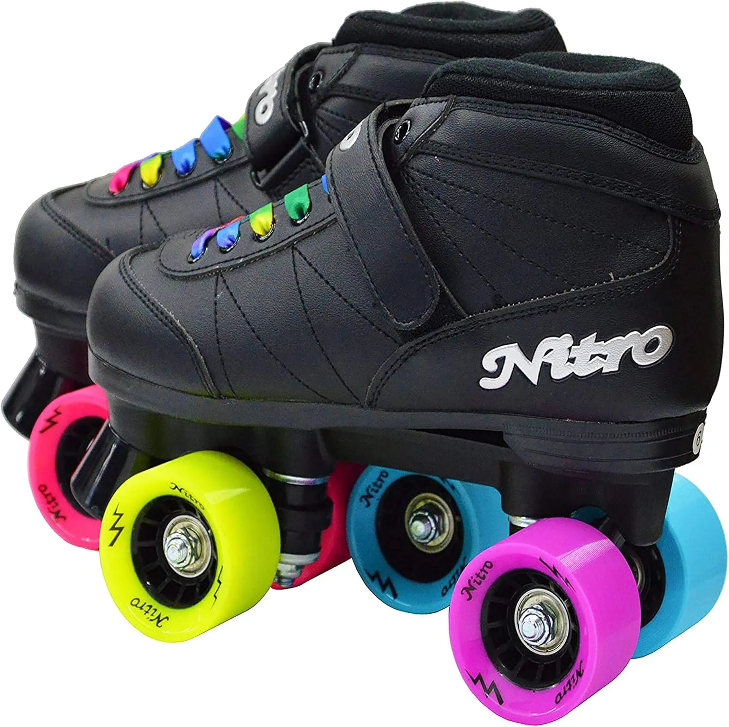 Epic Super Nitro Rainbow Quad Roller Skates
