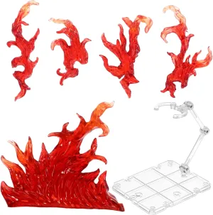 ERINGOGO 1set Action Figure Stand Display Rack for Toy Dolls Models Clear Holder Stable Base for Staging Posing Action Figures Dynamic Scenes