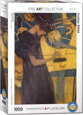 EuroGraphics Die Musik by Gustav Klimt Puzzle (1000-Piece) (6000-1991)