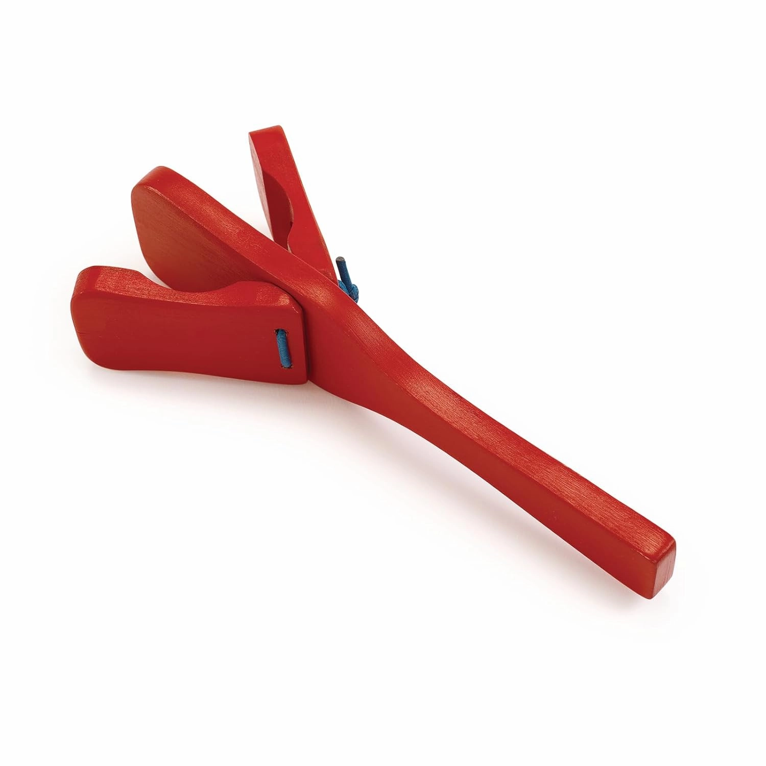 Excellerations Castanets, Wooden Castanet Clapper Long Handle Kids Percussion Toy Musical Educational Children Kids, Birthday Party, Music Room