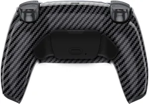 eXtremeRate Graphite Carbon Fiber Pattern Programmable Rise 2.0 Remap Kit for PS5 Controller - BDM-010 020, Upgrade Board & Redesigned Bottom Shell & 2 Back Buttons Attachment Set - Without Controller