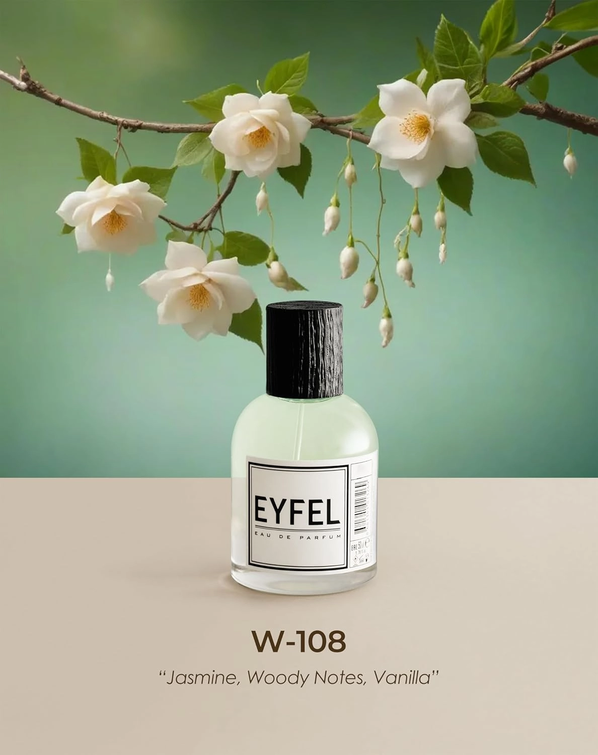 EYFEL Perfumes for Women – W108 INSPIRED BY ALIEN – Eau de Parfum Spray – Women's Fragrances – EDP 50 ml / 1.76 FL. OZ.