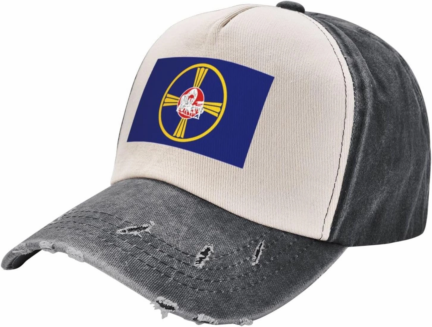 Flag of Omaha, Nebraska Baseball Cap for Men Women Baseball Caps Vintage Trucker Caps Sun Hat