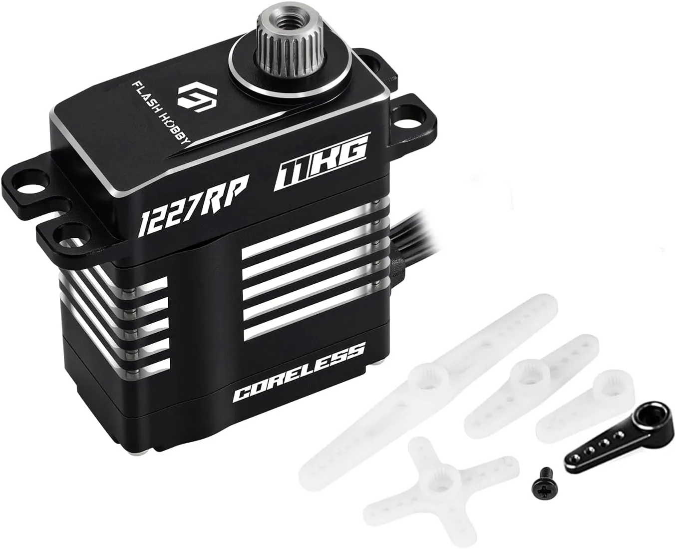 FLASH HOBBY High Torque CLS1227RP 8.4V 11KG Coreless Servo for TRX4MT trx4m 1/18 RC Car Crawler Airplane Parts