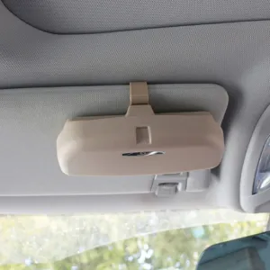 for Ford Focus Fiesta Ecosport Everest Mondeo Kuga, Glasses Case Organizer Box Sunglasses Holder Storage Pockets