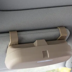 for Ford Focus Fiesta Ecosport Everest Mondeo Kuga, Glasses Case Organizer Box Sunglasses Holder Storage Pockets
