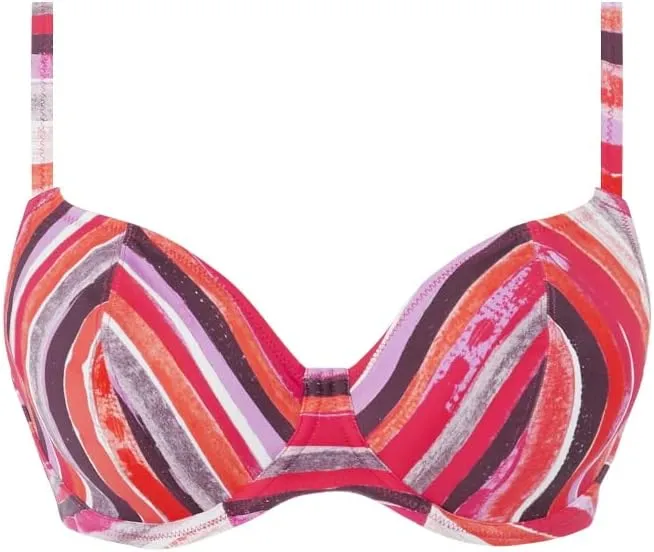 Freya Women's Standard Bali Bay Underwire Plunge Bikini Top