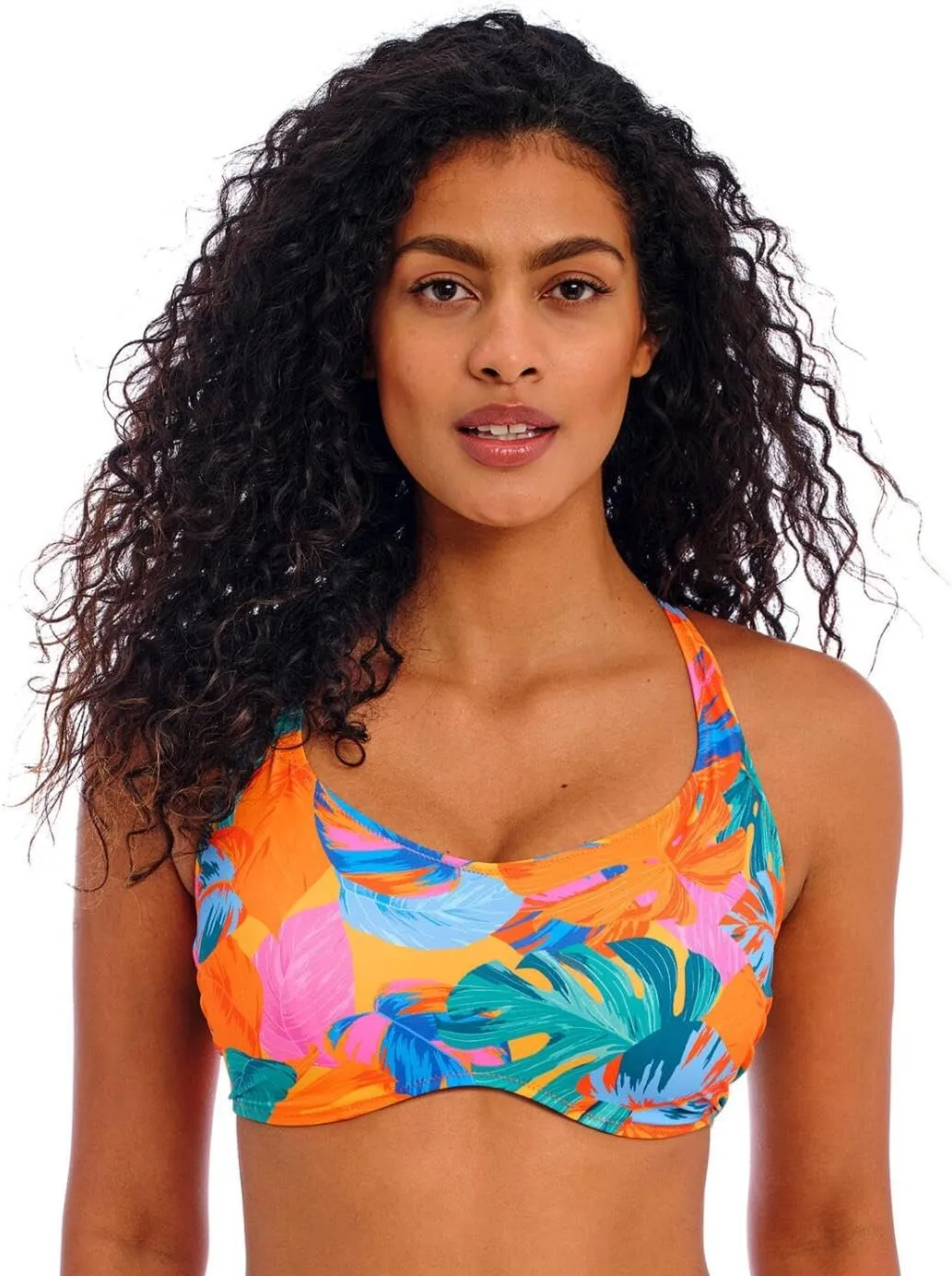 Freya Women's Standard Havana Sunrise Uw Bralette Bikini Top