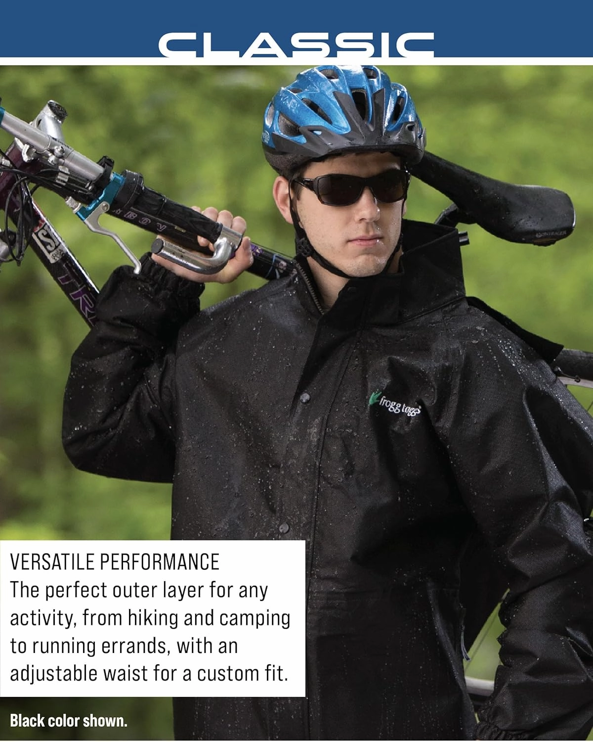 FROGG TOGGS Men's Classic Pro Action Waterproof Breathable Rain Jacket