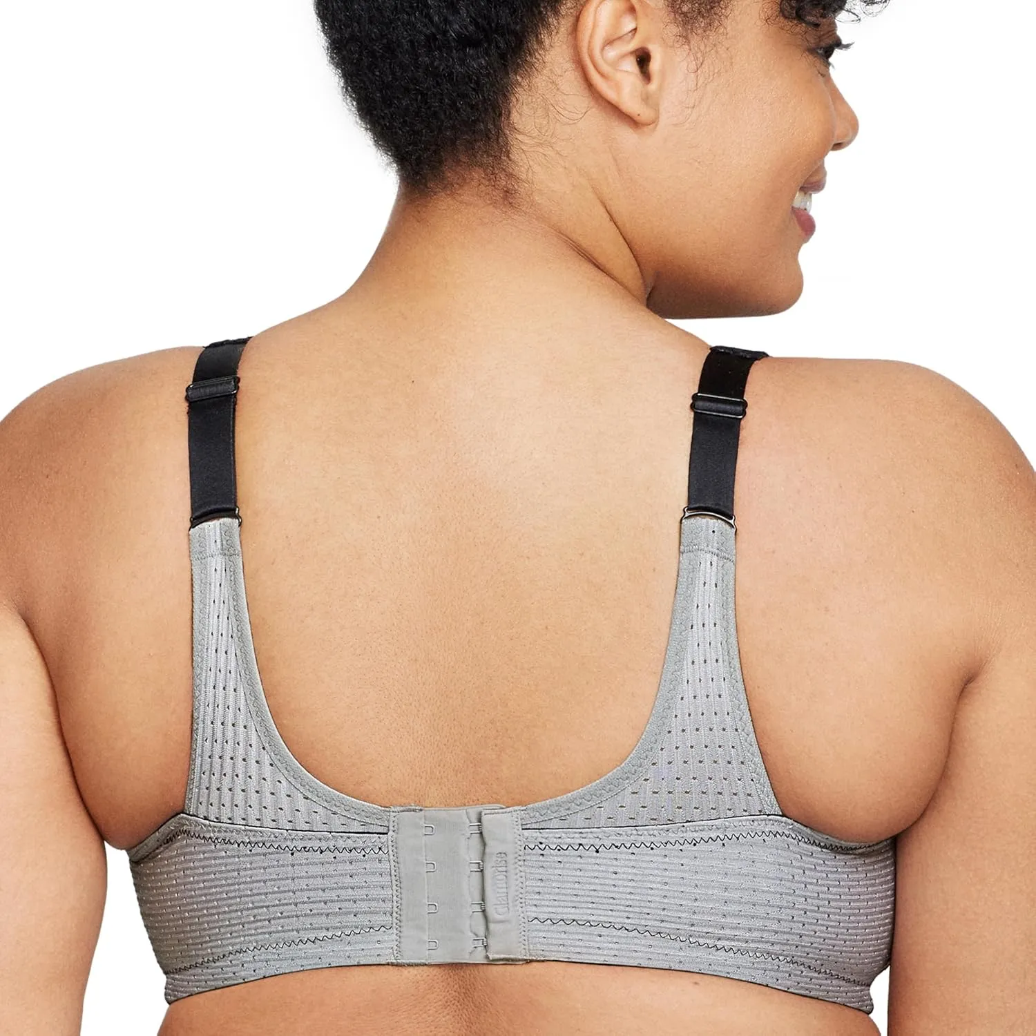 Full Figure Plus Size Custom Control Sports Bra Wirefree #1166