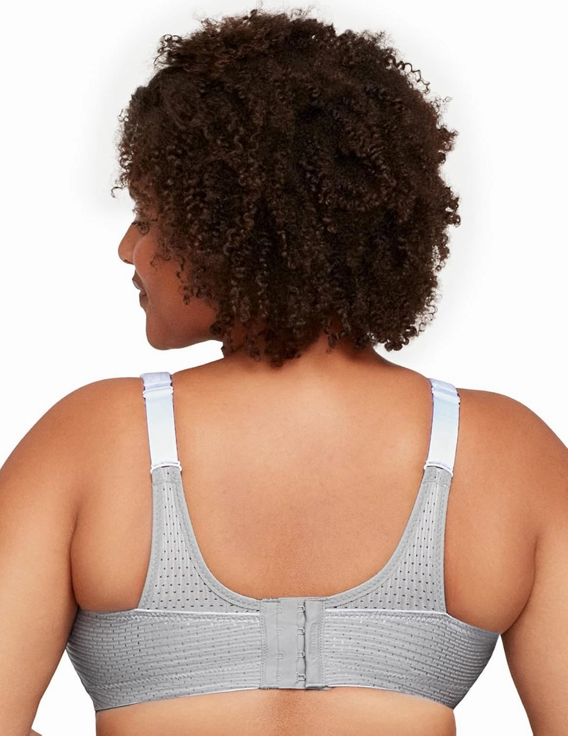 Full Figure Plus Size Custom Control Sports Bra Wirefree #1166