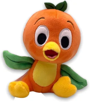 GAUDie Orange Bird Magnetic Shoulder Pal 5" Plush Doll