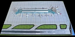 GeminiJets GEMGJAPS008 1:400 Airport Mat for Use with Gemini Jets GJARPTC Terminal (pre-Painted/pre-Built)
