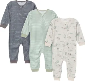 Gerber Toddlers and Baby Boys' Loose-fit Polyester Jersey Footless Pajamas