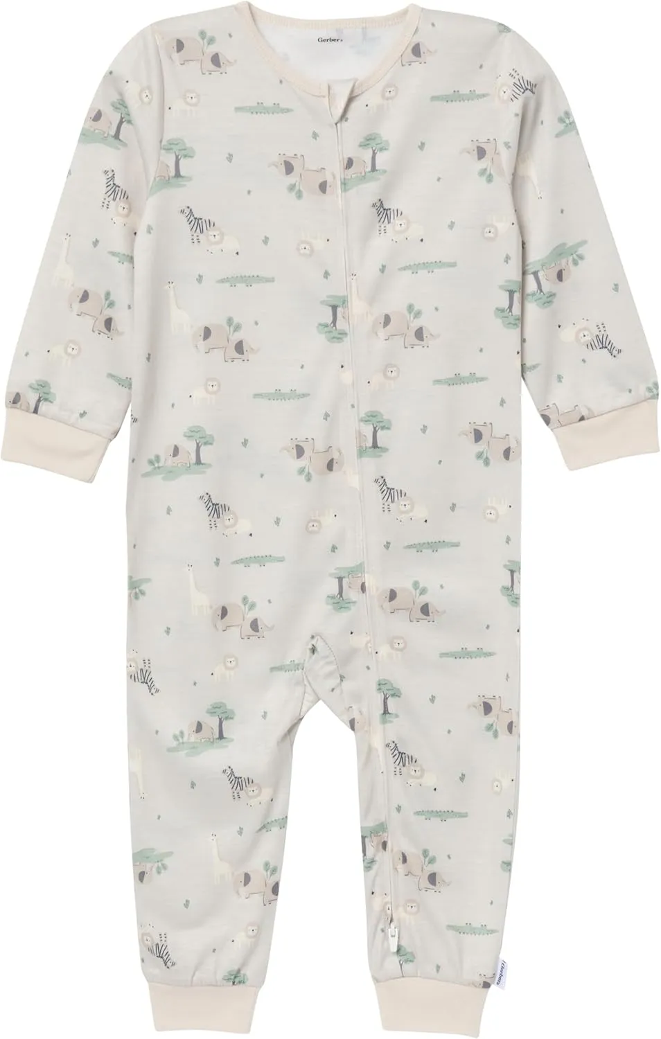 Gerber Toddlers and Baby Boys' Loose-fit Polyester Jersey Footless Pajamas