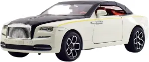 GERRIT Car Model Alloy 1:24 for Rolls-Royce Yaoying for Desktop Decoration(White)
