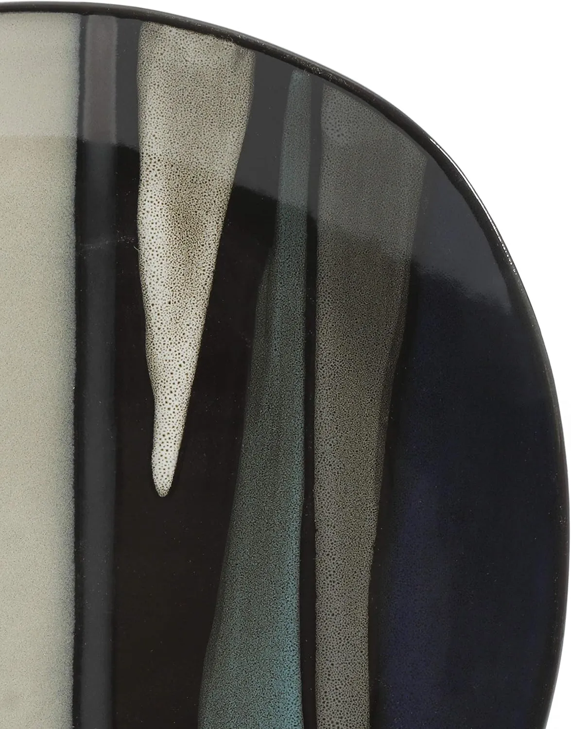 Gibson Elite Althea Reactive Dinnerware Set, Teal, Service for 4 (16pcs)