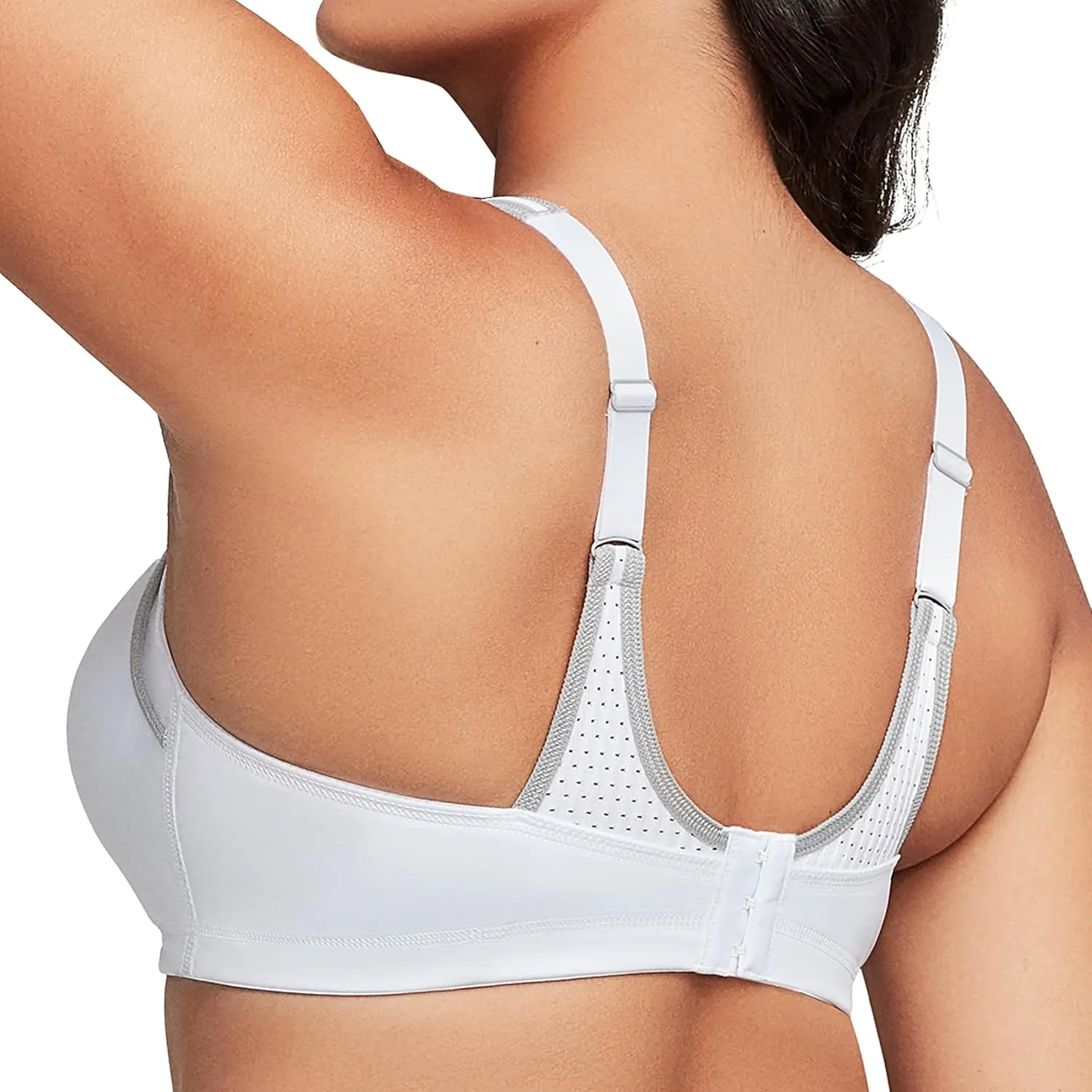 Glamorise Women's Full Figure Elite Performance Adjustable Wonderwire Sport Bra #9167
