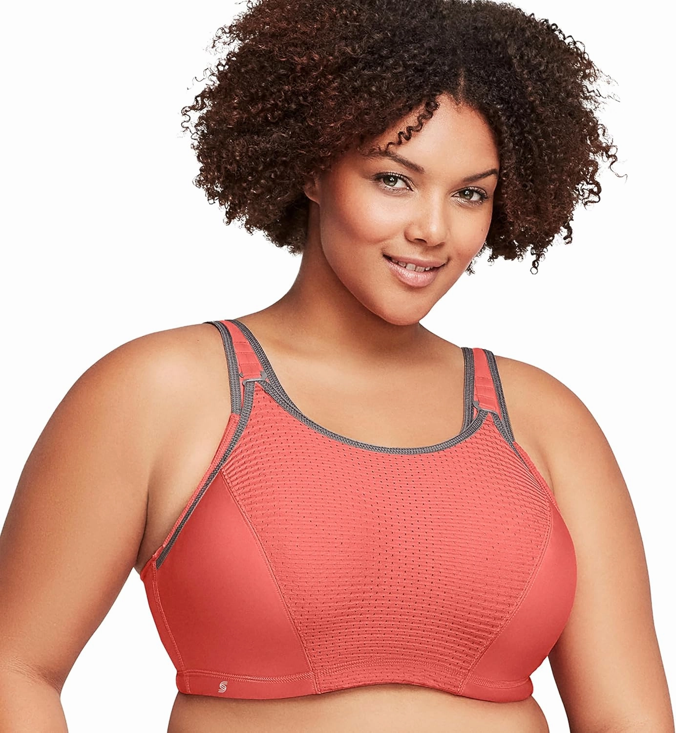 Glamorise Women's Full Figure Elite Performance Adjustable Wonderwire Sport Bra #9167