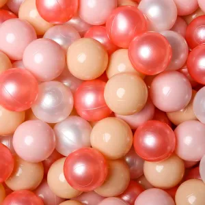 GOGOSO Ball Pit Balls for Toddlers Kids Plastic Balls for Ball-Pit Playpen Pool Baby Pastel Party Decor Fun Shaped Star Bulk 50 100 200 500 1000 Count