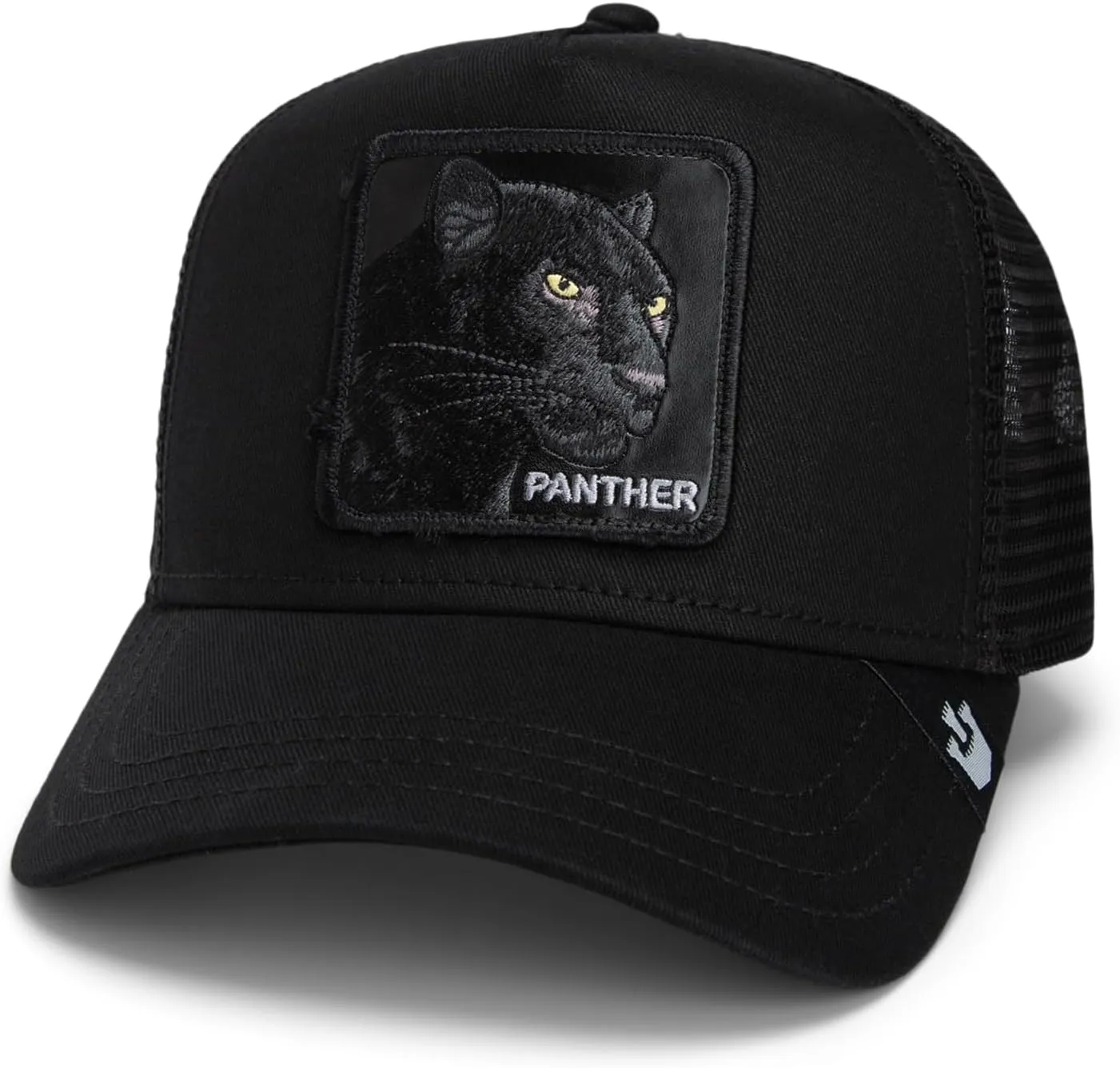 Goorin Bros. The Farm Unisex Original Adjustable Snapback Trucker Hat, Black (The Black Panther), One Size
