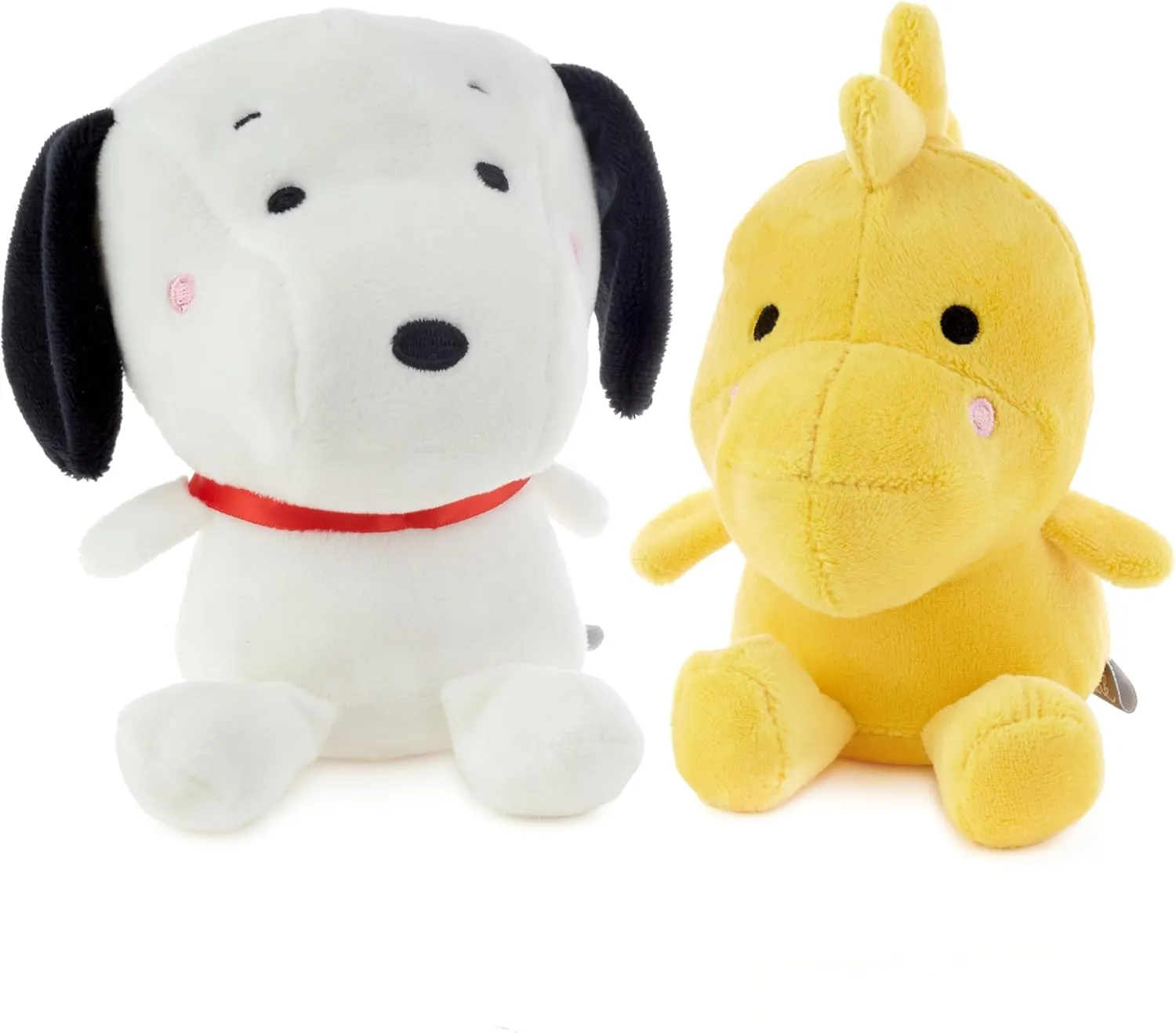 Hallmark Better Together Peanuts Magnetic Plush (Snoopy and Woodstock) 5.25" Stuffed Toys, Easter Gifts for Kids