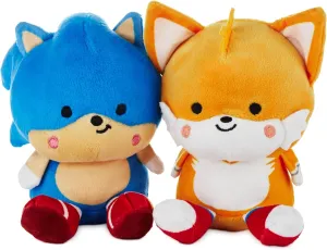Hallmark Better Together Sega Sonic The Hedgehog Magnetic Plush (Sonic and Tails) 5.25" Stuffed Toys, Easter Gifts for Kids
