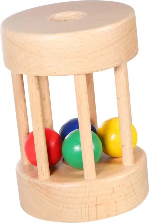 HANABASS Wooden Drum Educational Natural Musical Instrument for Early Learning Enhances Music Skills Creativity and Motor Skills Development