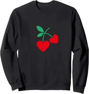 Heart cherry Sweatshirt