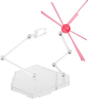 Hemoton 1 Set Action Figure Display Stand Bracket for Doll Model Showcase Quick Assembly with Multi Angle Support Flexible Display for Creative Posing