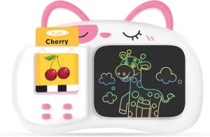 Henry & Colin Smart Card LCD Writing Tablet for Kids – Colorful Drawing Pad, Educational Toy, Reusable Doodle Board, Eye Protection, Travel Essential for Boys & Girls (Pink)