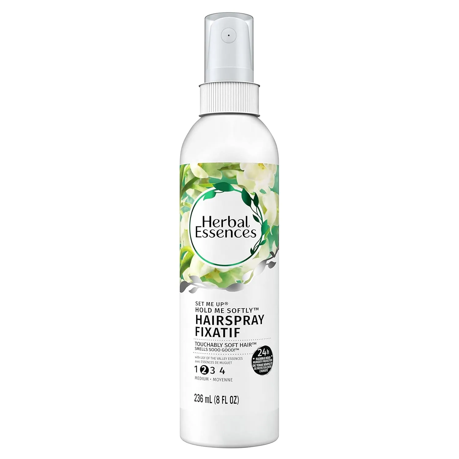 Herbal Essences Set Me Up Hold Me Softly Non-Aerosol Hairspray 8 Fl Oz (Pack of 3)