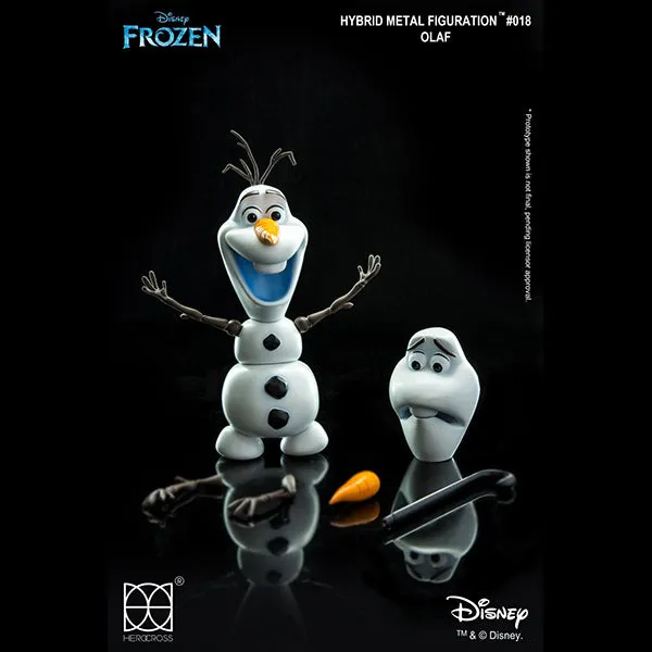 Herocross Disney HMF#018 Frozen Snowman Olaf Action Figure