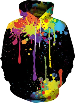 Hgvoetty Unisex 3D Novelty Hoodies for Men Women Cool Graphic Pullover Sweatshirts with Pockets
