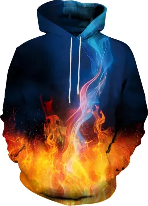 Hgvoetty Unisex 3D Novelty Hoodies for Men Women Cool Graphic Pullover Sweatshirts with Pockets