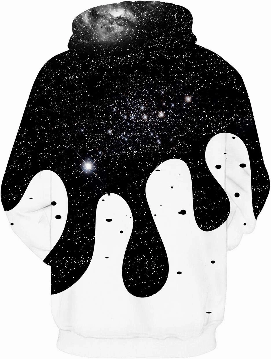 Hgvoetty Unisex 3D Novelty Hoodies for Men Women Cool Graphic Pullover Sweatshirts with Pockets