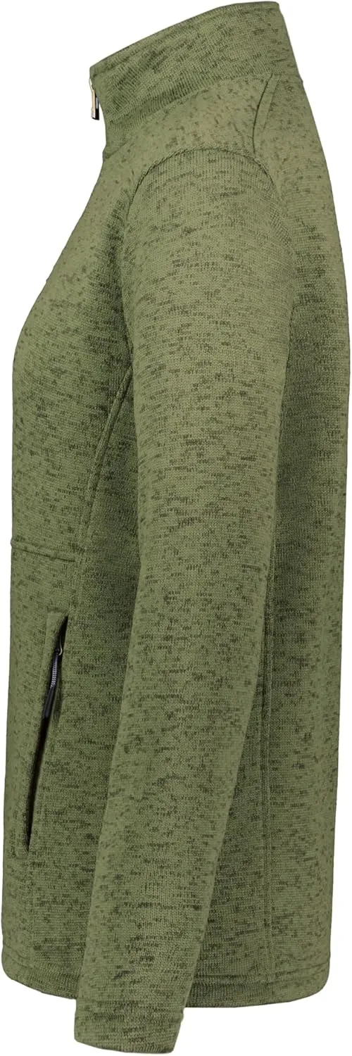 Holloway Women's Alpine Sweater Fleece 1/4 Zip Pullover