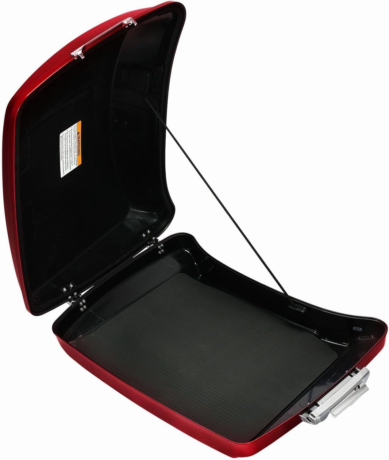 HR3 Color-Matched Velocity Red Sunglo 5.5" Razor Tour Pack Luggage w/Latches Compatible with 2017 Road Glide Special FLTRXS & 2017 Street Glide Special FLHXS (Replace for OEM)