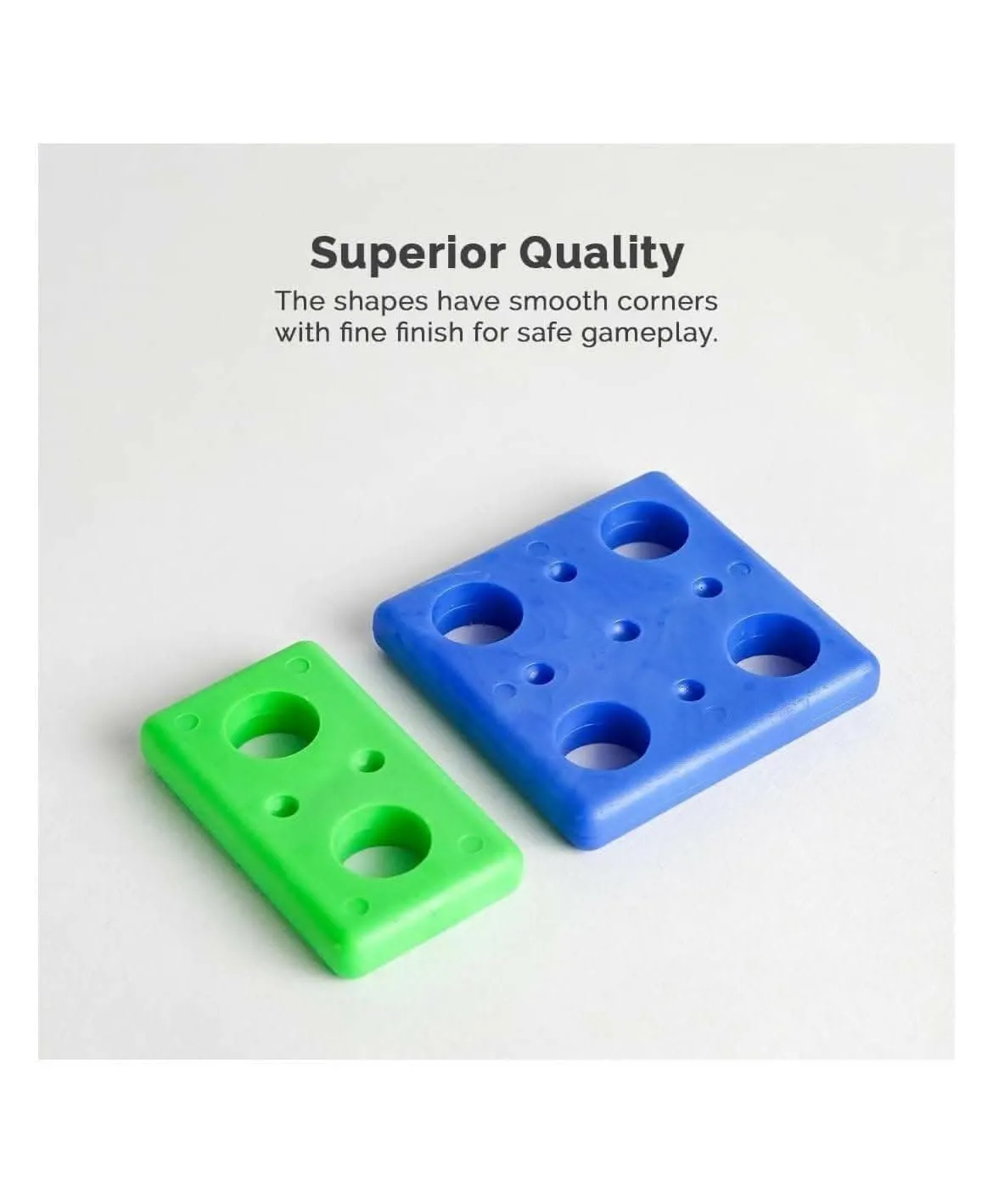 Humming Bird Toys Geometrics Educational & Learning Square Shape Sorter Toys for Kids