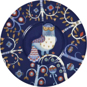 Iittala Taika Coffee/Cappuccino Saucer, Blue, 6-3/4-Inch