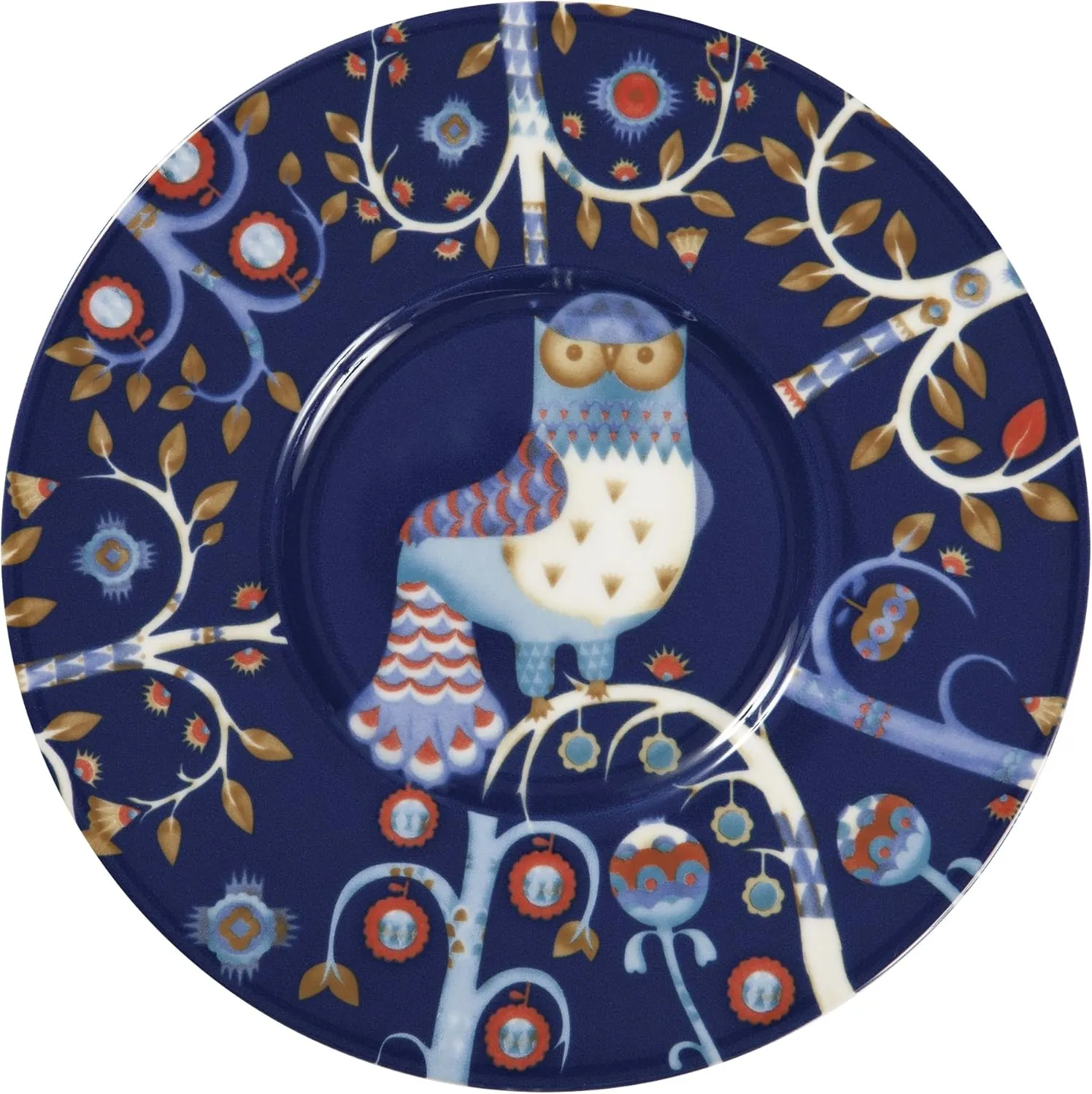 Iittala Taika Coffee/Cappuccino Saucer, Blue, 6-3/4-Inch