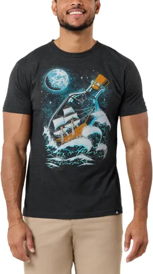 INTO THE AM Graphic Tees for Men S - 4XL Premium Short Sleeve Colorful T-Shirts Trippy Space Designs