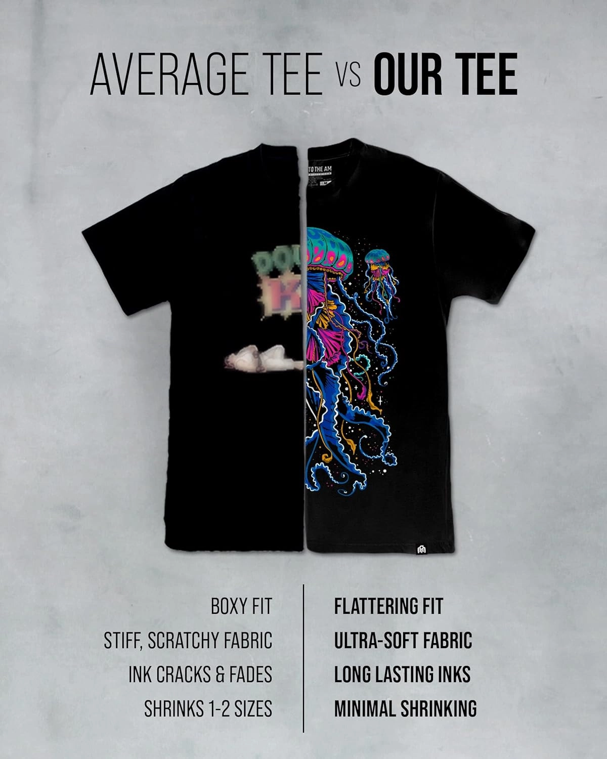 INTO THE AM Graphic Tees for Men S - 4XL Premium Short Sleeve Colorful T-Shirts Trippy Space Designs