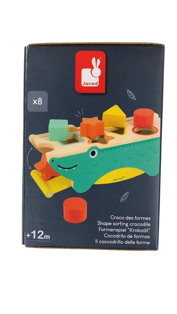 Janod Kroko Shape Sorter Tropics