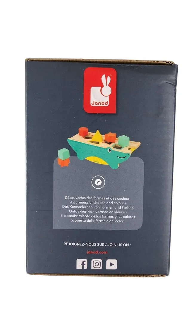 Janod Kroko Shape Sorter Tropics