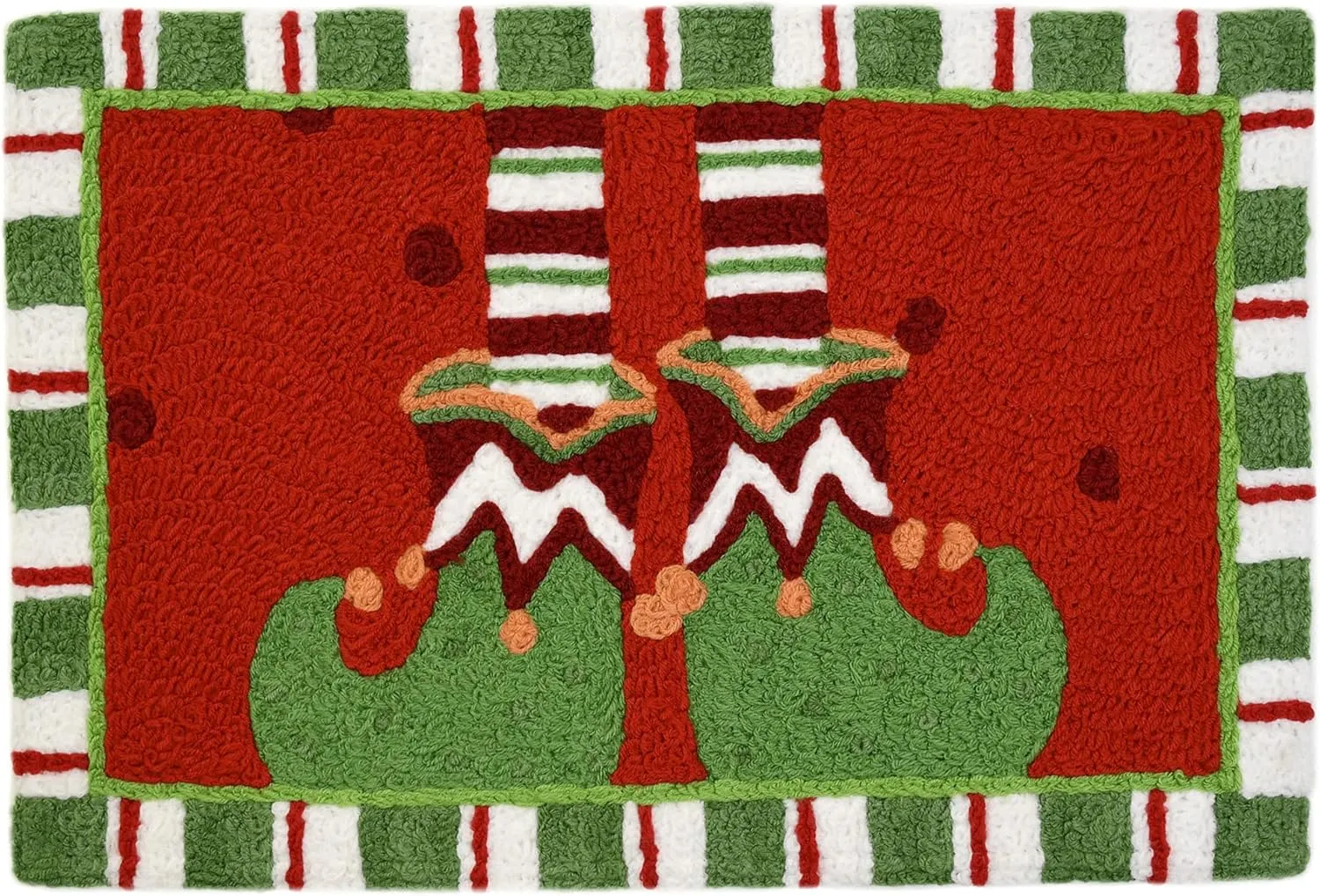 Jellybean Modern Indoor/Outdoor Mat Home Comfort Rugs 20"X 30" Rectangle Elf'S Slippers