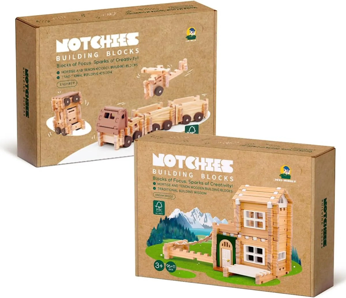 Jovi-mindly Car＆Chirstmas Building Blocks Set
